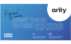Award winner, best tech work culture, large employer, 2021